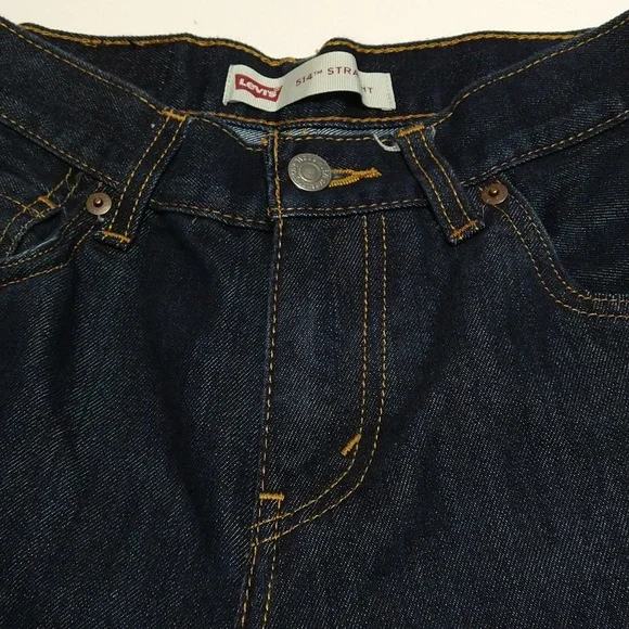 Levi's 514 Boys Youth Denim Jean's Size 27 x 27 #B-30 - Picture 4 of 7